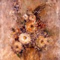 Fiori olio su tela 70x50 cm